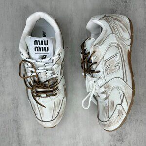 💯Authentic New Balance X Miu Miu 530 Sneakers